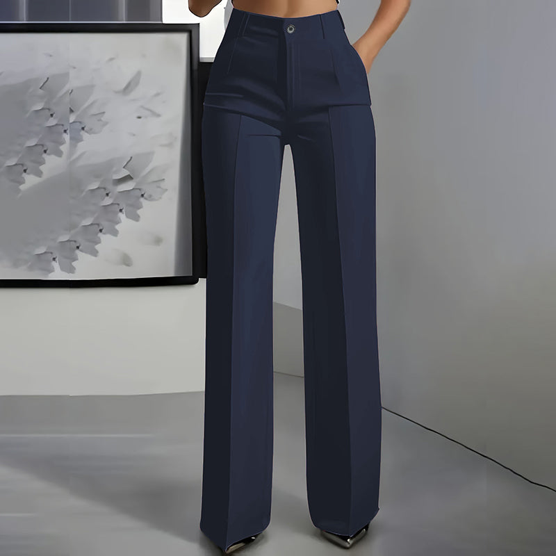 Grace™ - Elegant women's high-waisted trousers