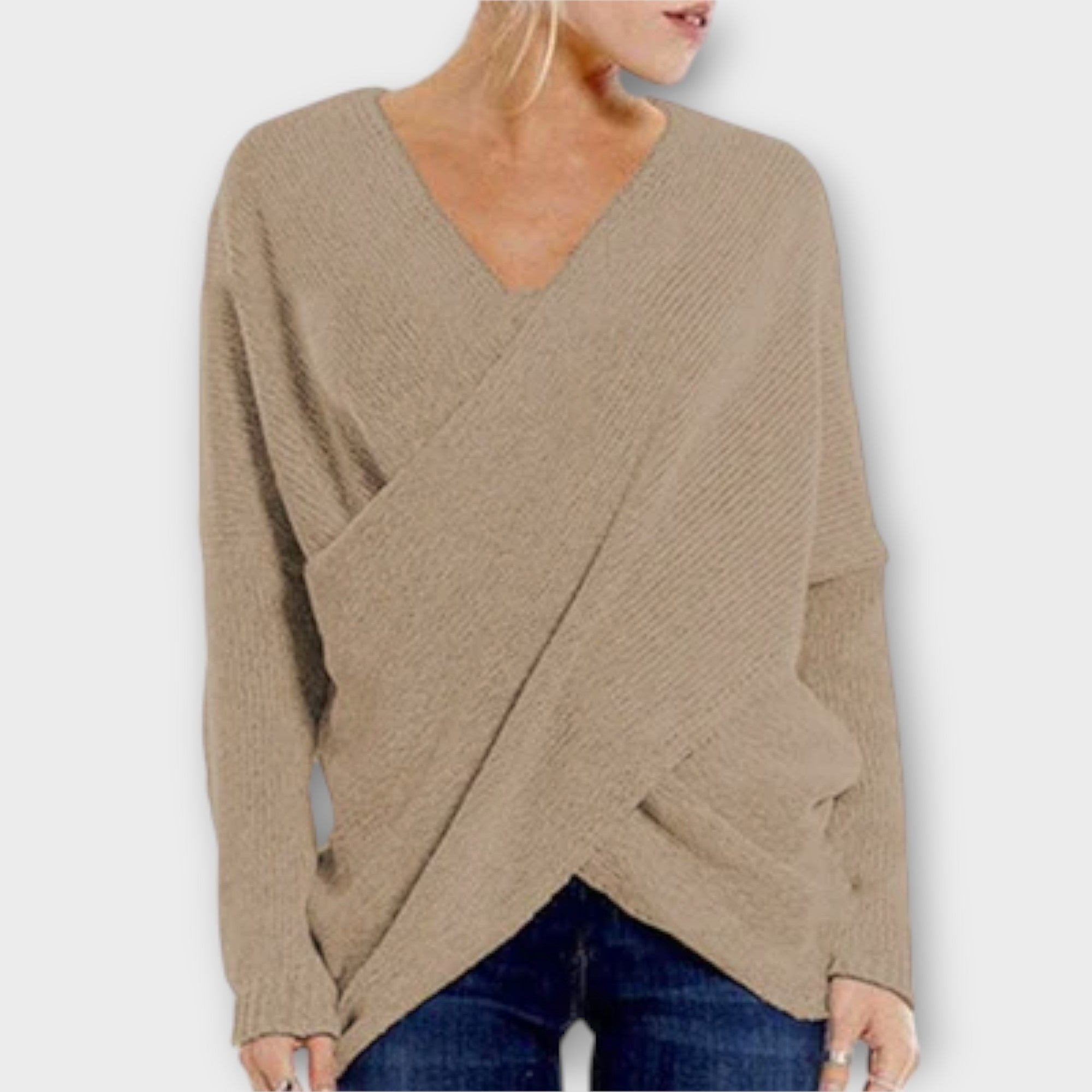 Grace™ - Crossed Sweater