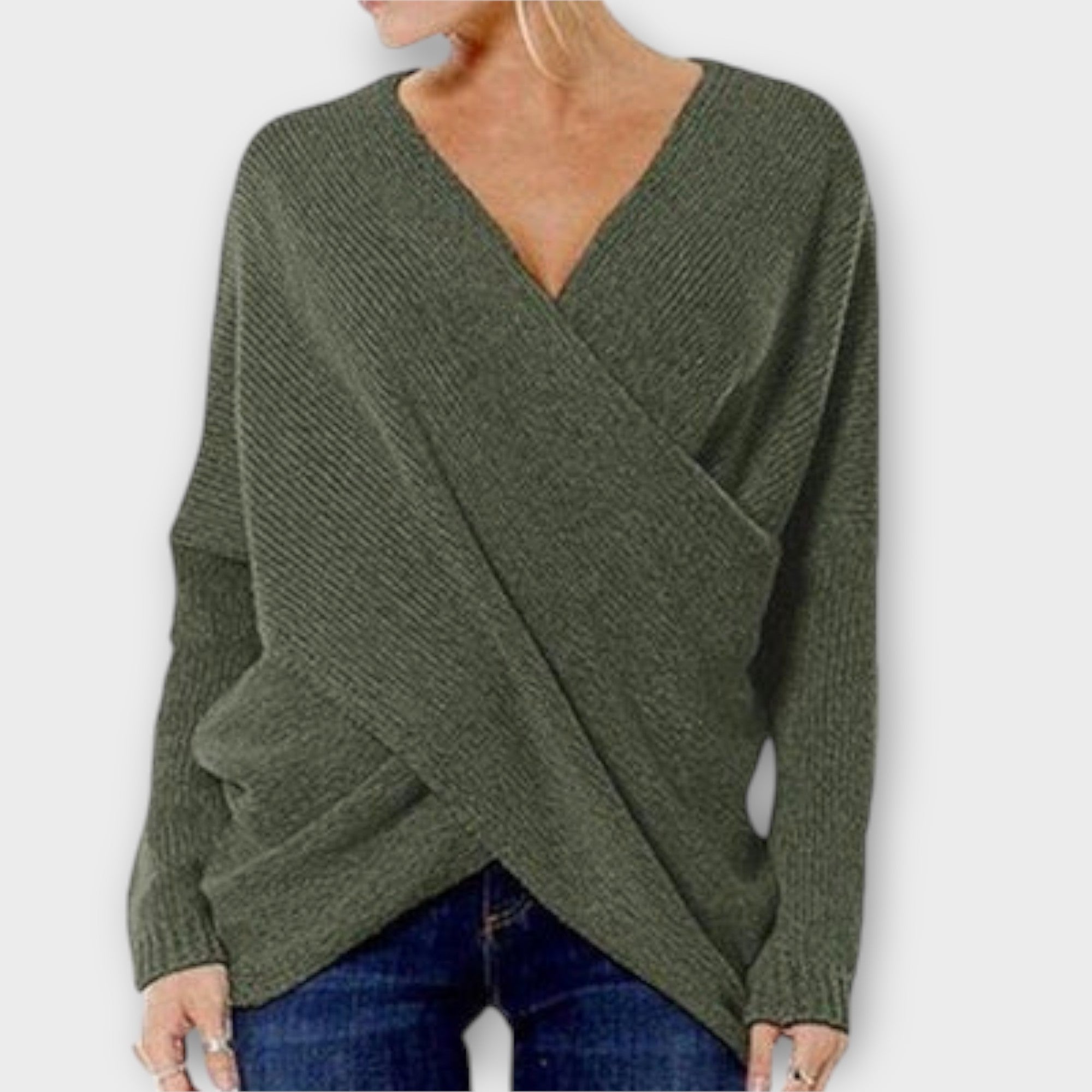 Grace™ - Crossed Sweater